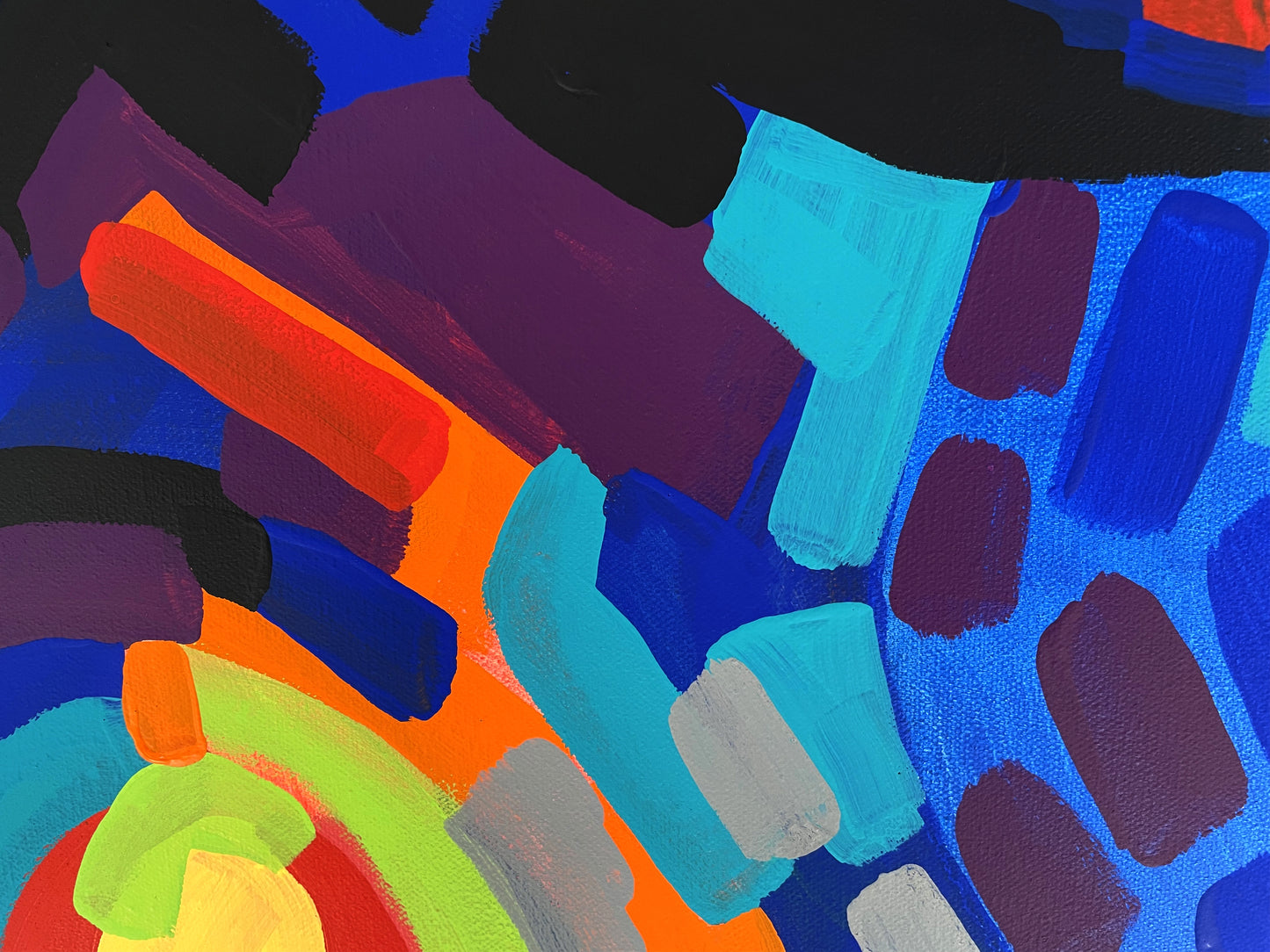 Quiet Power Original Acrylic Painting