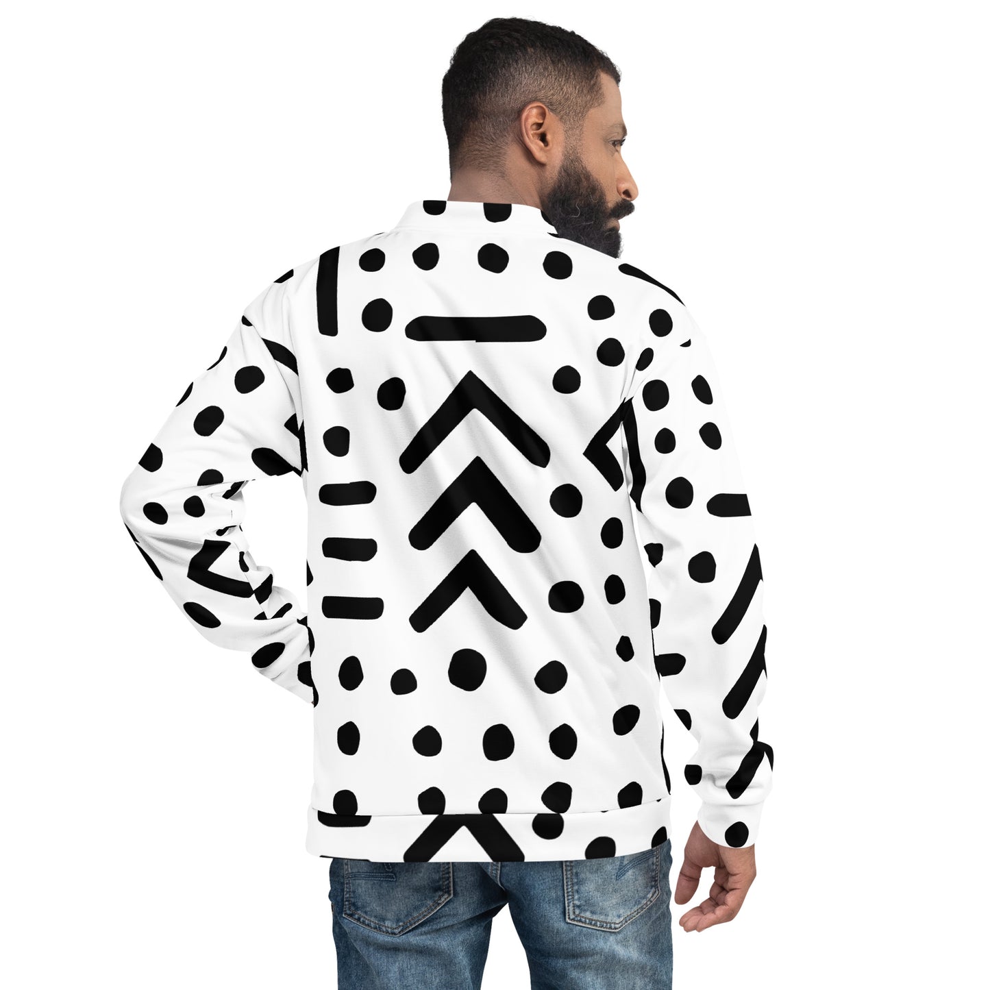 Adinkira Unisex Bomber Jacket