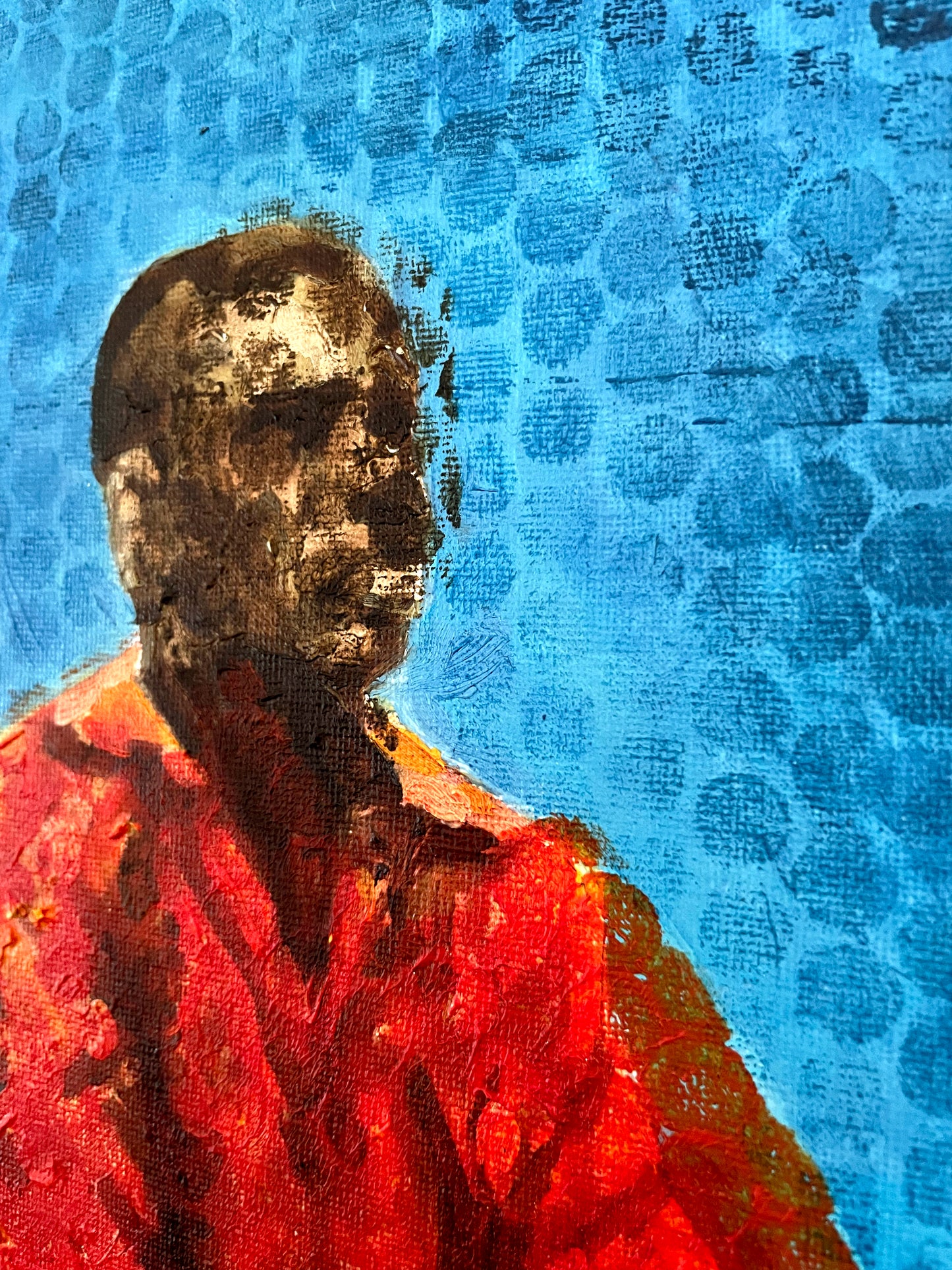 Duocyclist Oil Painting