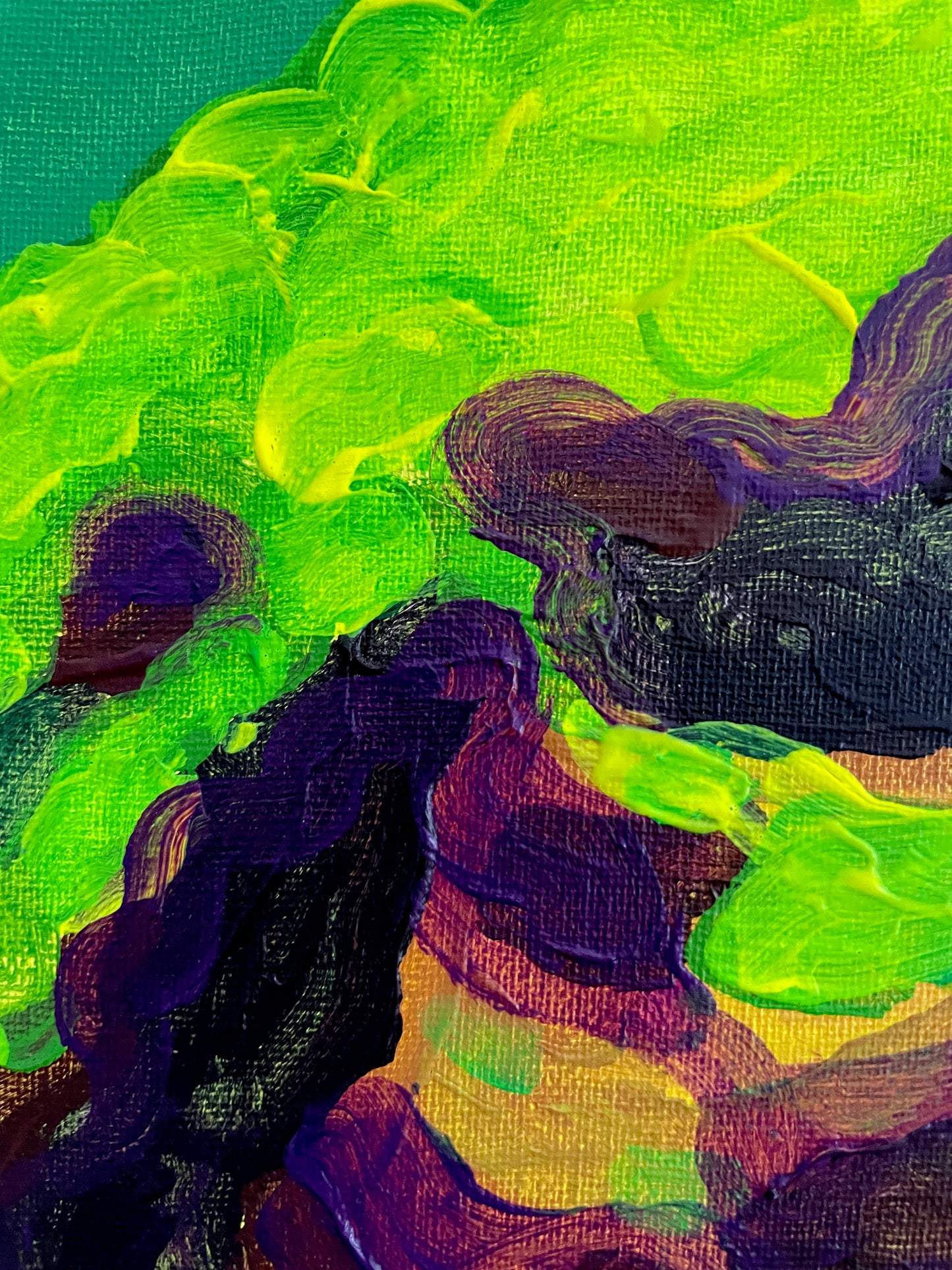 Jamaa Original Acrylic Textured Painting