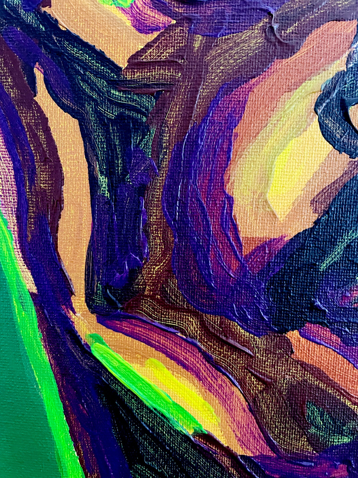 Jamaa Original Acrylic Textured Painting