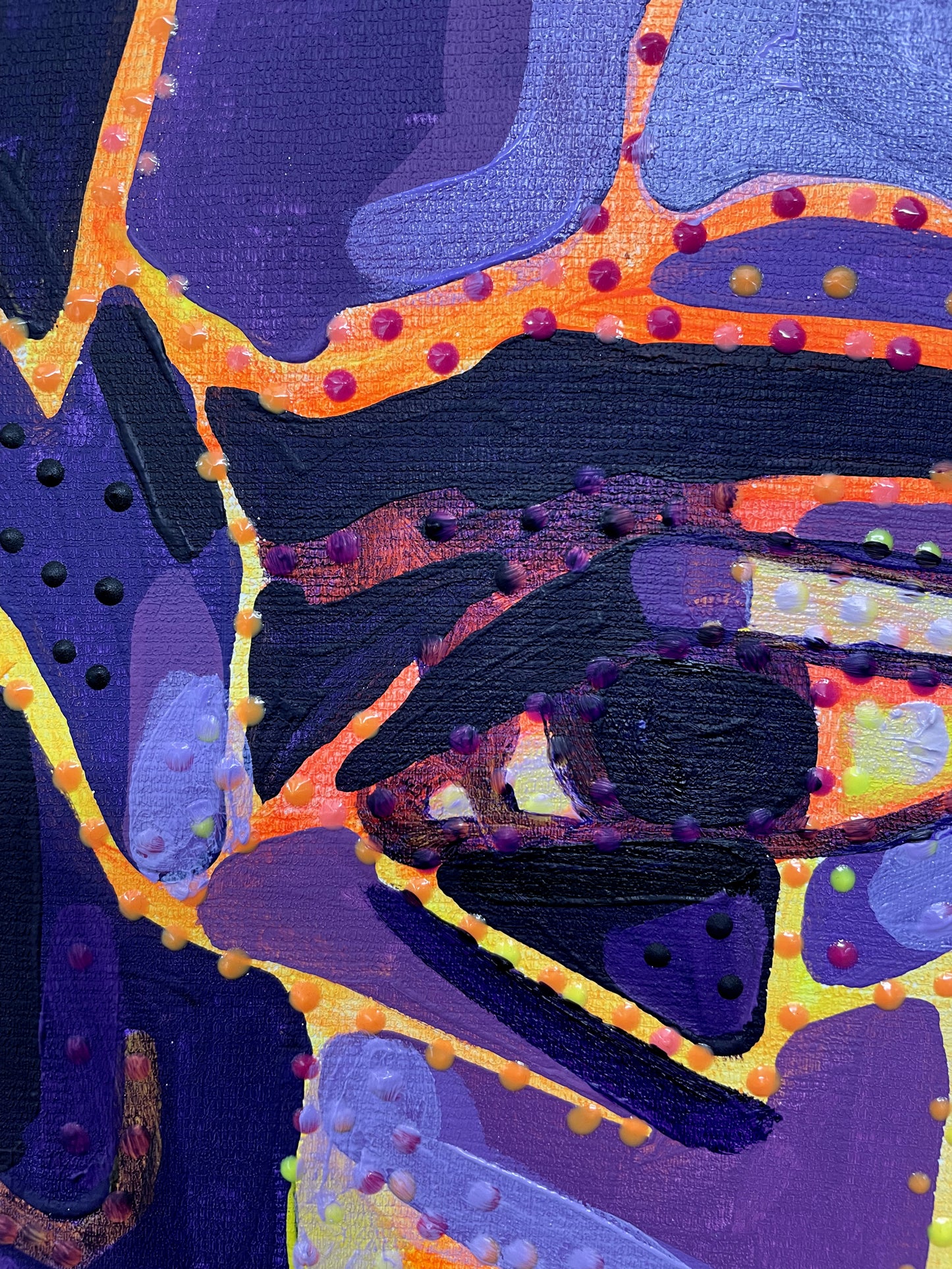 Mama Moto Original Acrylic Painting