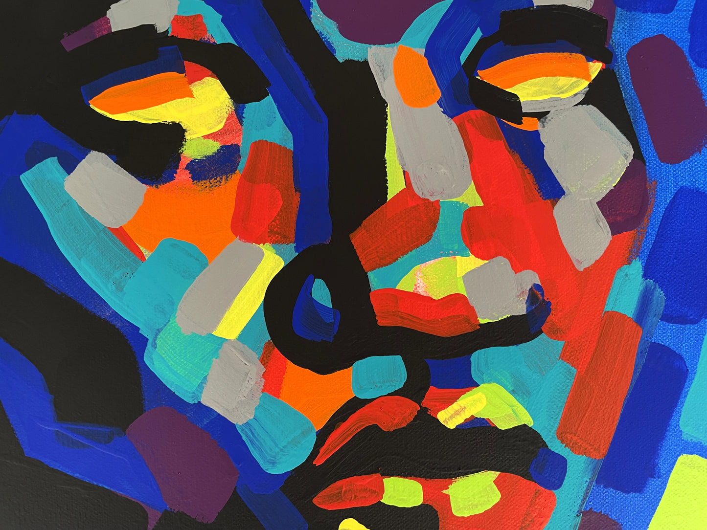 Quiet Power Original Acrylic Painting