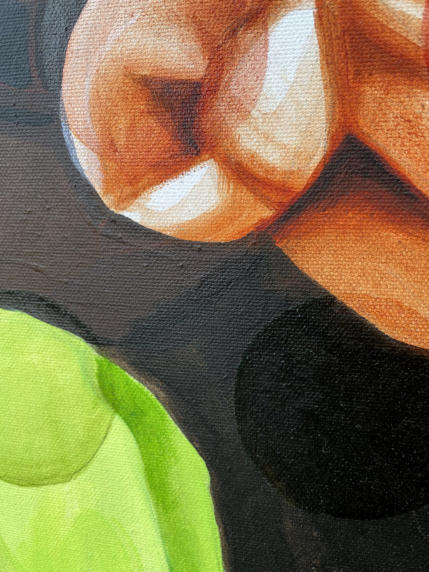 The Thinker Original Acrylic Painting