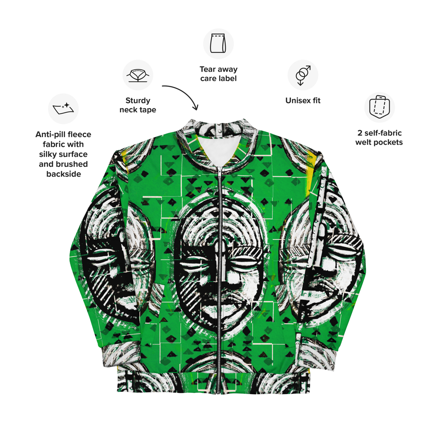 Shoko Mask Unisex Bomber Jacket