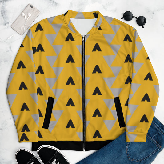 Triangular Unisex Bomber Jacket