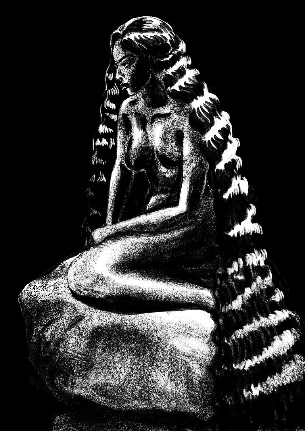Monochromia Mermaid