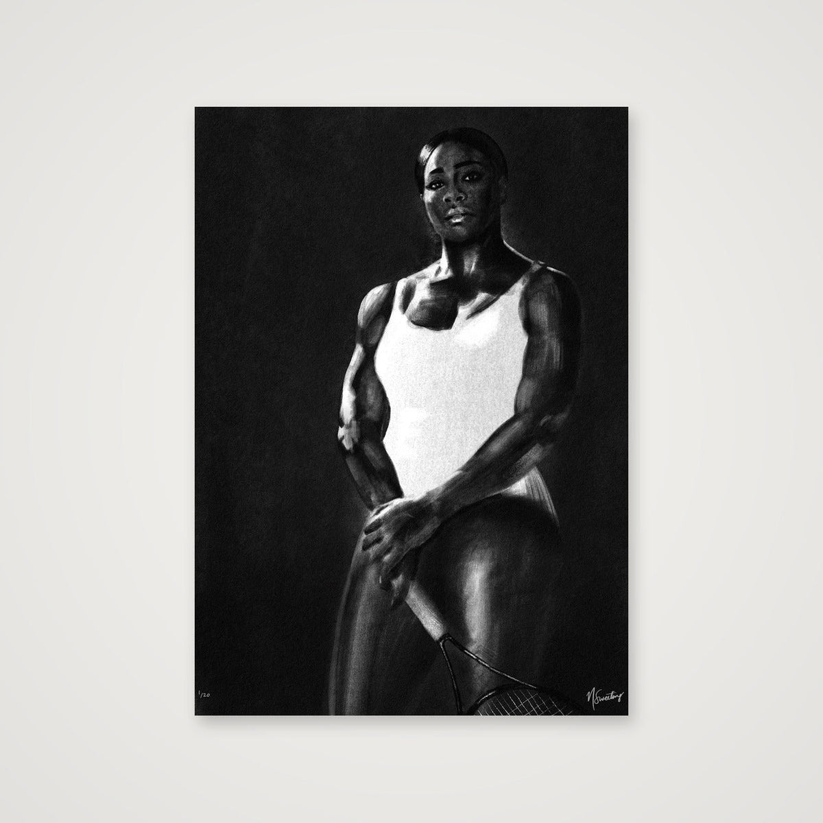 Monochromia Serena — 42×59cm, 17×23" Print only