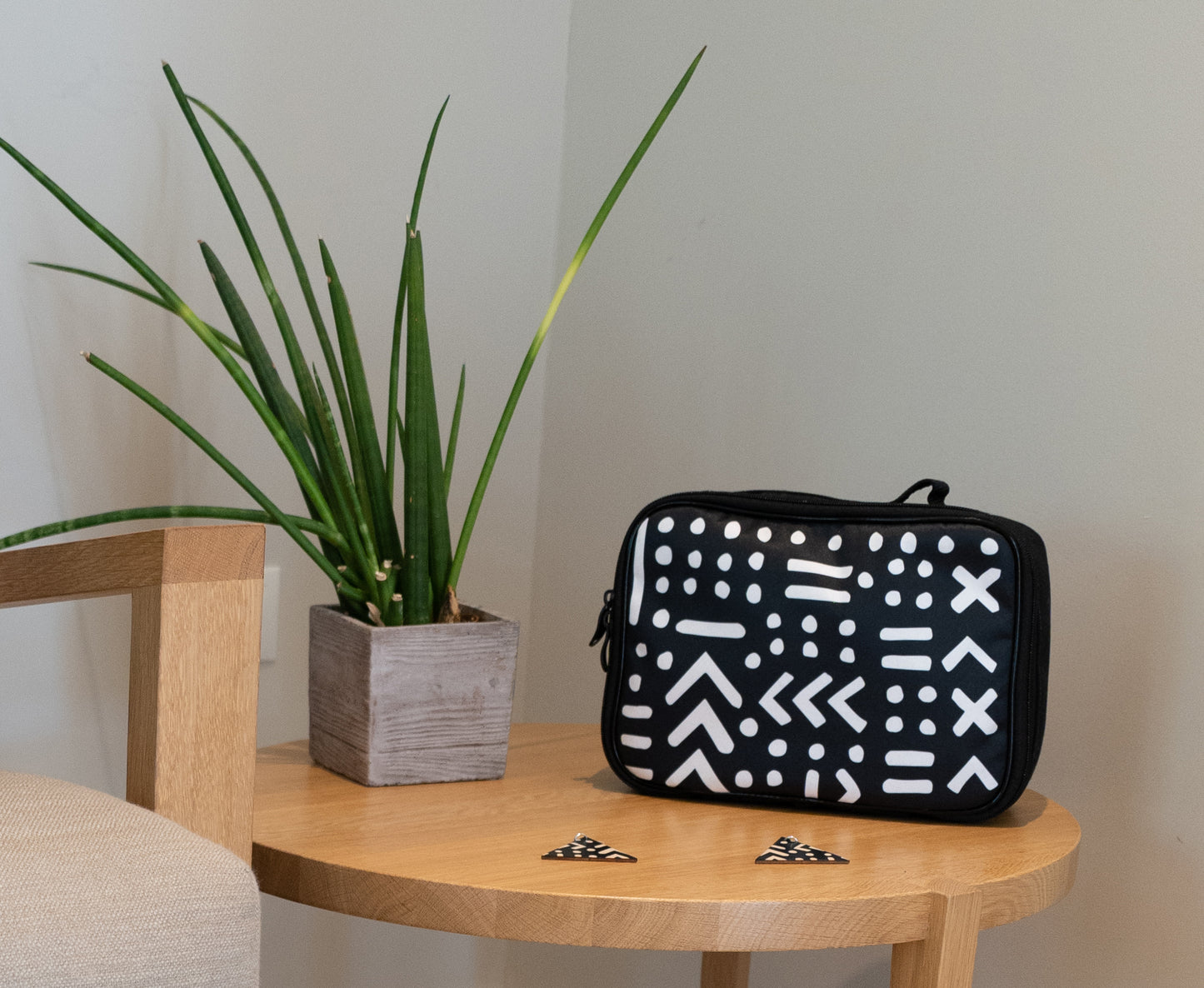 Shoko Black Adinkira Lunch Bag