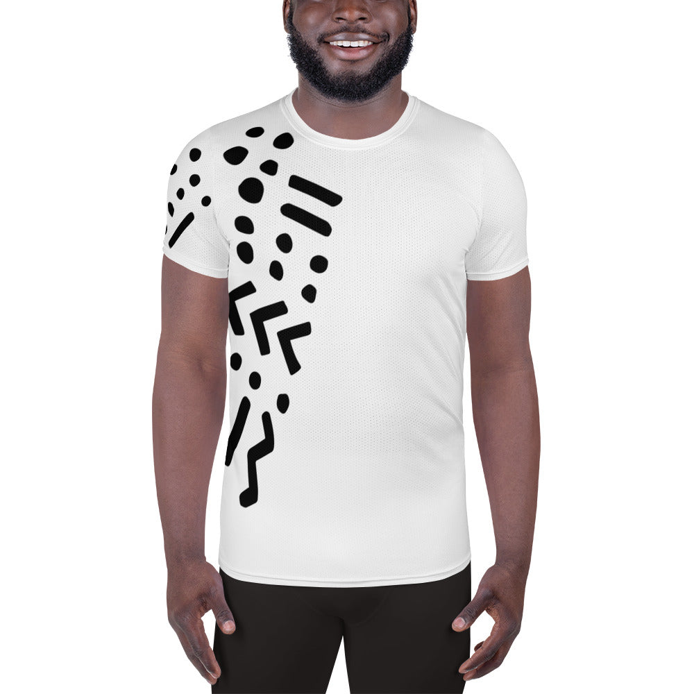 Shoko Adinkira Men's Athletic T-shirt